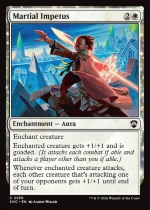 Martial Impetus<br /><span class="collector-number">Collector No. 156</span>