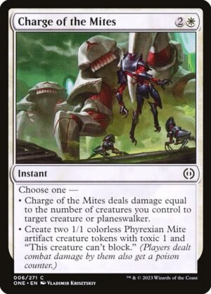 Charge of the Mites - Foil<br /><span class="collector-number">Collector No. 6</span>