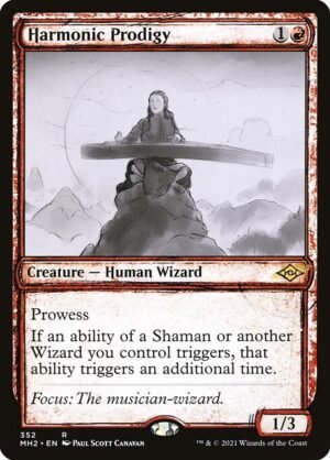 Harmonic Prodigy - Foil<br /><span class="collector-number">Collector No. 352</span>