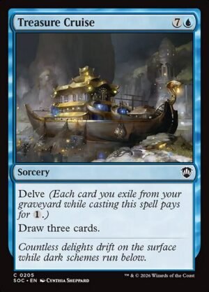 Treasure Cruise<br /><span class="collector-number">Collector No. 205</span>