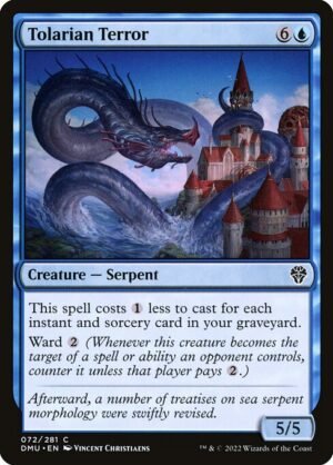 Tolarian Terror - Foil<br /><span class="collector-number">Collector No. 72</span>