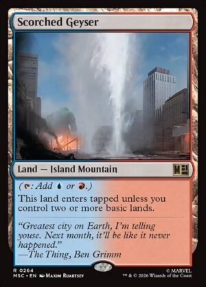 Scorched Geyser<br /><span class="collector-number">Collector No. 264</span>