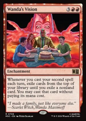 Wanda's Vision - Foil<br /><span class="collector-number">Collector No. 708</span>