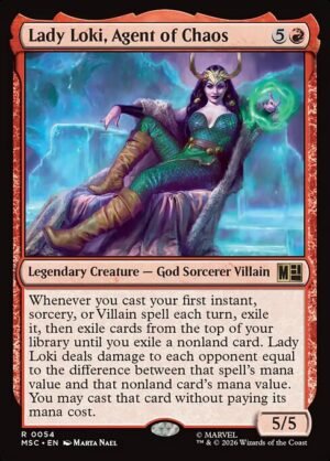Lady Loki, Agent of Chaos<br /><span class="collector-number">Collector No. 54</span>