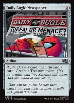 Daily Bugle Newspaper<br /><span class="collector-number">Collector No. 749</span>