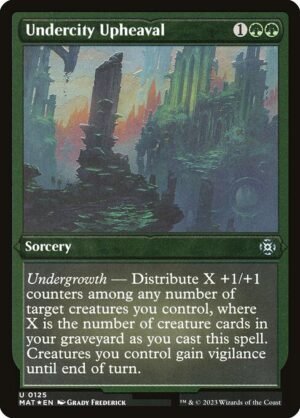 Undercity Upheaval - Etched<br /><span class="collector-number">Collector No. 125</span>
