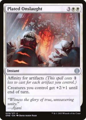 Plated Onslaught - Foil<br /><span class="collector-number">Collector No. 29</span>