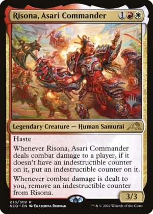 Risona, Asari Commander<br /><span class="collector-number">Collector No. 233p</span>