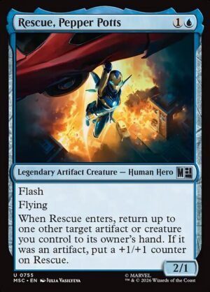 Rescue, Pepper Potts<br /><span class="collector-number">Collector No. 755</span>