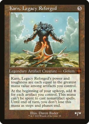 Karn, Legacy Reforged - Foil<br /><span class="collector-number">Collector No. 99</span>