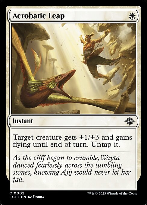 Acrobatic Leap - Foil<br /><span class="collector-number">Collector No. 2</span>