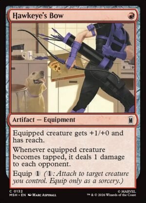 Hawkeye's Bow<br /><span class="collector-number">Collector No. 132</span>