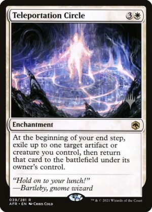 Teleportation Circle - Foil<br /><span class="collector-number">Collector No. 39p</span>