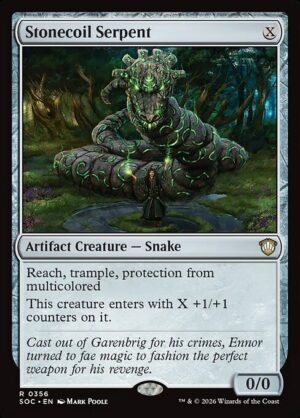 Stonecoil Serpent<br /><span class="collector-number">Collector No. 356</span>
