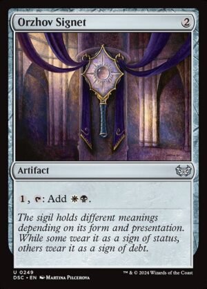 Orzhov Signet<br /><span class="collector-number">Collector No. 249</span>