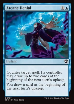 Arcane Denial<br /><span class="collector-number">Collector No. 187</span>