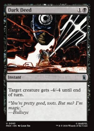 Dark Deed<br /><span class="collector-number">Collector No. 93</span>