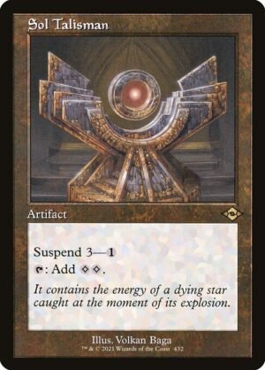 Sol Talisman - Etched<br /><span class="collector-number">Collector No. 432</span>