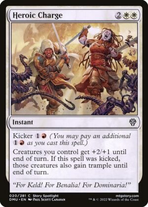 Heroic Charge - Foil<br /><span class="collector-number">Collector No. 20</span>