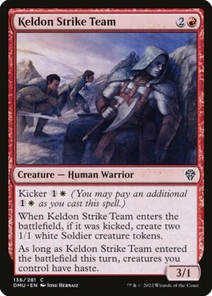 Keldon Strike Team - Foil<br /><span class="collector-number">Collector No. 136</span>