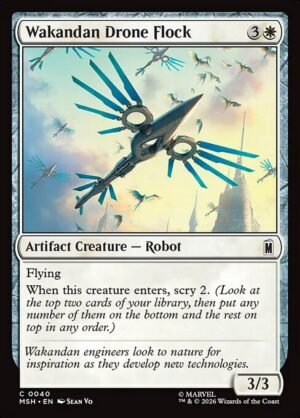 Wakandan Drone Flock<br /><span class="collector-number">Collector No. 40</span>