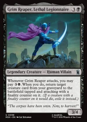 Grim Reaper, Lethal Legionnaire<br /><span class="collector-number">Collector No. 98</span>