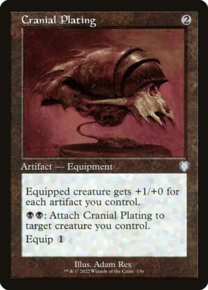 Cranial Plating<br /><span class="collector-number">Collector No. 136</span>