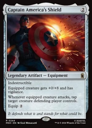 Captain America's Shield<br /><span class="collector-number">Collector No. 244</span>