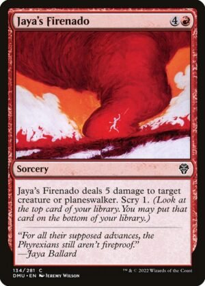 Jaya's Firenado - Foil<br /><span class="collector-number">Collector No. 134</span>