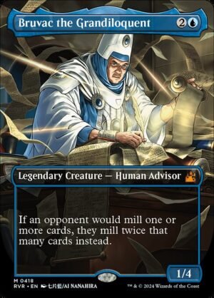 Bruvac the Grandiloquent<br /><span class="collector-number">Collector No. 418</span>