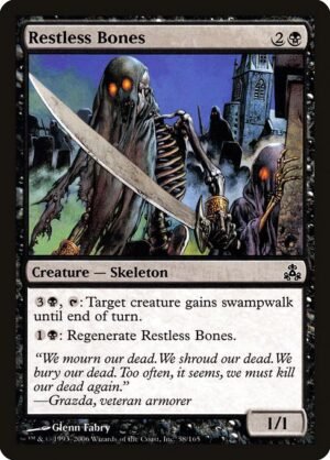 Restless Bones<br /><span class="collector-number">Collector No. 58</span>
