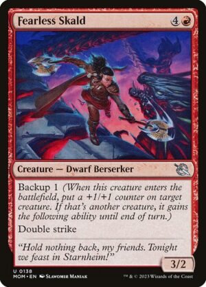 Fearless Skald - Foil<br /><span class="collector-number">Collector No. 138</span>