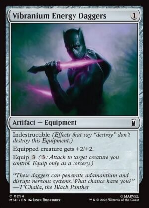 Vibranium Energy Daggers<br /><span class="collector-number">Collector No. 254</span>