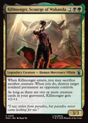 Killmonger, Scourge of Wakanda<br /><span class="collector-number">Collector No. 218</span>