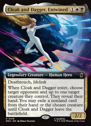 Cloak and Dagger, Entwined - Foil<br /><span class="collector-number">Collector No. 419</span>