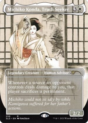 Michiko Konda, Truth Seeker - Foil<br /><span class="collector-number">Collector No. 259</span>