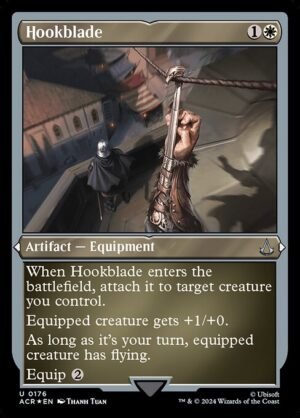 Hookblade - Etched<br /><span class="collector-number">Collector No. 176</span>