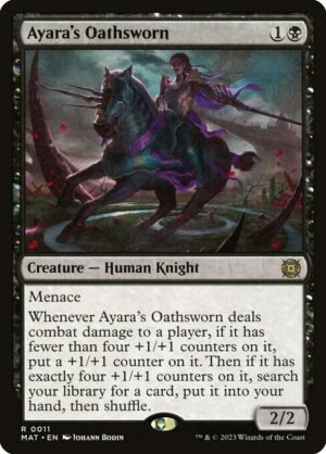 Ayara's Oathsworn - Foil<br /><span class="collector-number">Collector No. 11</span>