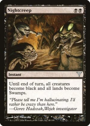 Nightcreep<br /><span class="collector-number">Collector No. 49</span>