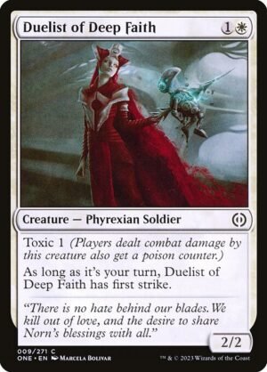 Duelist of Deep Faith - Foil<br /><span class="collector-number">Collector No. 9</span>
