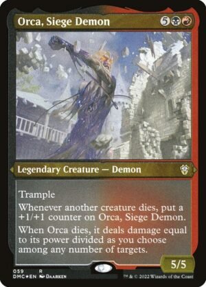 Orca, Siege Demon - Etched<br /><span class="collector-number">Collector No. 59</span>