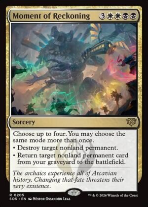 Moment of Reckoning - Foil<br /><span class="collector-number">Collector No. 205</span>