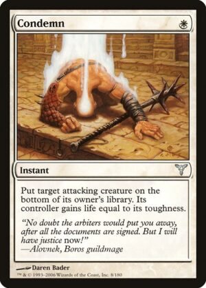 Condemn<br /><span class="collector-number">Collector No. 8</span>