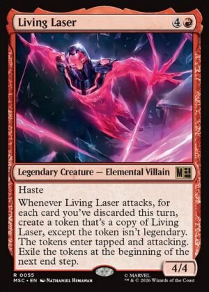 Living Laser<br /><span class="collector-number">Collector No. 55</span>