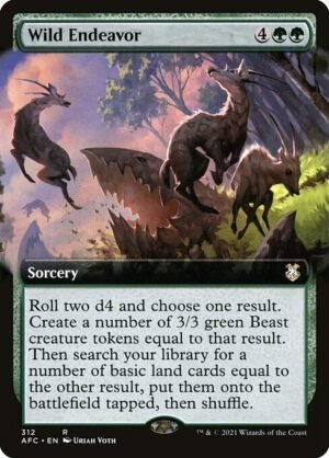 Wild Endeavor<br /><span class="collector-number">Collector No. 312</span>