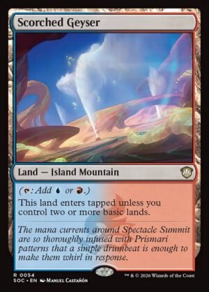 Scorched Geyser<br /><span class="collector-number">Collector No. 54</span>
