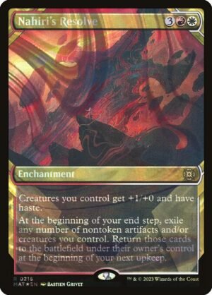 Nahiri's Resolve - Foil<br /><span class="collector-number">Collector No. 216</span>