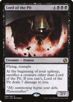 Lord of the Pit<br /><span class="collector-number">Collector No. 96</span>