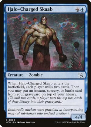Halo-Charged Skaab - Foil<br /><span class="collector-number">Collector No. 60</span>
