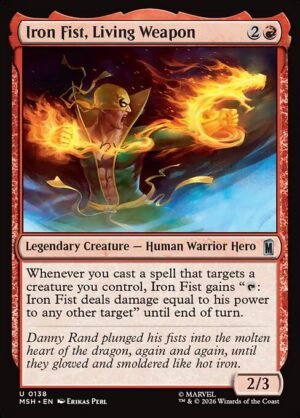 Iron Fist, Living Weapon<br /><span class="collector-number">Collector No. 138</span>